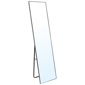 DAYTON Καθρέπτης Δαπέδου - Τοίχου, Αλουμίνιο 40x33x160cm Ε7182.( 3 άτοκες δόσεις.)