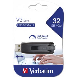 Verbatim Store 'n' Go V3 32GB USB 3.2 Stick Μαύρο - 49173. 49173.