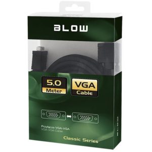 Καλώδιο VGA - VGA 5m blister BLOW VG-613