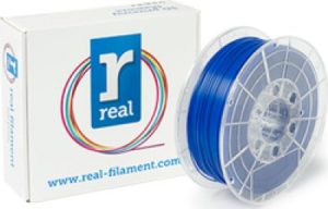 REAL PLA 3D Printer Filament - Blue - spool of 0.5Kg - 1.75mm (REFPLABLUE500MM175).