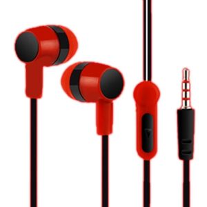 LAMTECH HANDSFREE WITH MIC 3,5MM JACK RED LAM021363