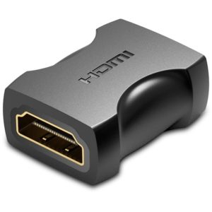 VENTION HDMI Female to Female Coupler Adapter Black (AIRB0).