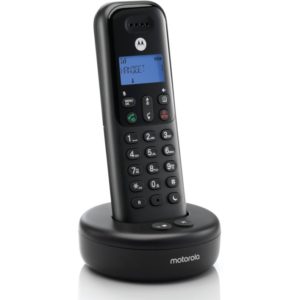Motorola T511+ Black (Ελληνικό Μενού) Ασύρματο τηλέφωνο με τηλεφωνητή, φραγή αριθμών, ανοιχτή ακρόαση και Do Not Disturb.( 3 άτοκες δόσεις.)