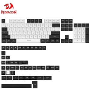 Gaming Αξεσουάρ - Redragon A132 CSA PBT Keycaps Black/White.
