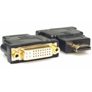 POWERTECH αντάπτορας HDMI σε DVI-I CAB-H057, Dual Link, μαύρος CAB-H057.