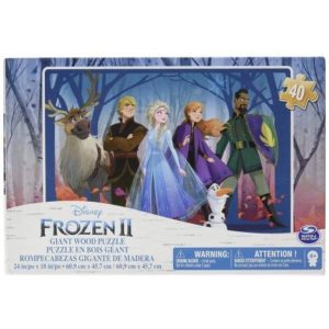 Spin Master Frozen 2 - Giant Wood Puzzle (40 pieces - 60,9 cm x 45,7cm) (20115367).