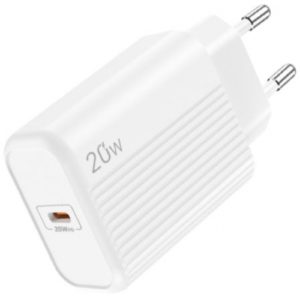 LAMTECH FAST CHARGER TYPE-C PD20W WHITE LAM112686