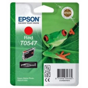 Ink Epson T0547 C13T05474020 Red Crtr - 13ml. C13T05474010.