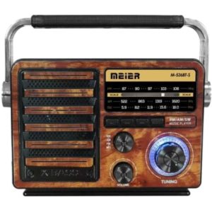 Επαναφορτιζόμενο ραδιόφωνο Retro – M-536BT - 005367
