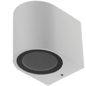 LED Φωτιστικό Τοίχου Αρχιτεκτονικού Φωτισμού Λευκό Down GU10 Αδιάβροχο IP65 GloboStar 90094.