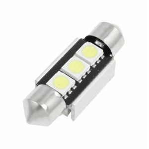 Led λάμπα πλαφονιέρας 39mm 3smd 5050 canbus S3SMDCAN39W