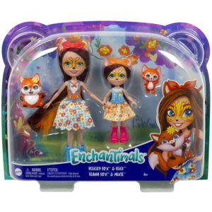 Mattel Enchantimals - Felicity Fox Flick Sisters (HCF81).