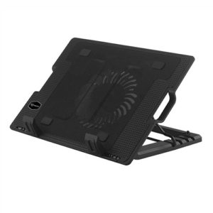 SBOX USB COOLING PAD 17,3' WITH ADJUSTABLE HEIGHT BLEU LED FAN 130mm CP-12