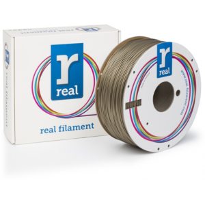 REAL ABS 3D Printer Filament - Gold - spool of 1Kg - 1.75mm (REFABSGOLD1000MM175).