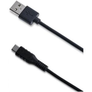 Celly Καλώδιο Φόρτισης USB-A σε Type-C 3A 1m Μαύρο USB-C.