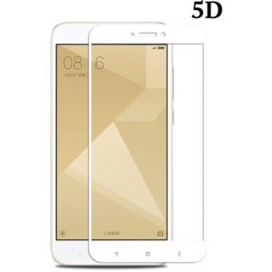POWERTECH Tempered Glass 5D Full Glue, Xiaomi Redmi 5A Qualcomm, λευκό TGC-0296.