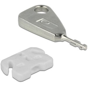 DELOCK blocker θυρών USB 20648 με εργαλείο κλειδώματος, 5τμχ 20648.