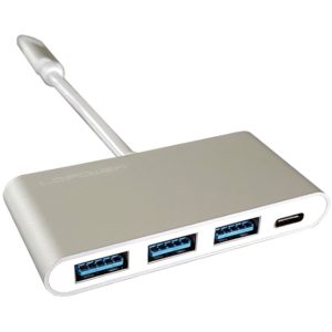 LC-Power USB 3.0 Hub 3 -Port USB-C(Silver) ( LC-HUB-C-PD-2) ( LCHUB-C-PD-2).