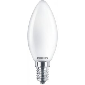 Philips E14 LED Bright White Matt Candle Bulb 6.5W (60W) (LPH02427) (PHILPH02427).