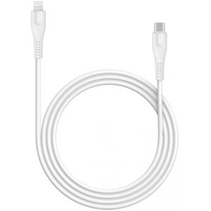 Canyon Charge And Sync Cable, USB Type-C - Lightning MFI-4 White- CNS-MFIC4W. CNS-MFIC4W.