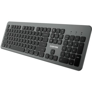 Canyon Ultra-Slim Bluetooth Keyboard BK-10 US Wireless Black - CND-HBTK10-US. CND-HBTK10-US.( 3 άτοκες δόσεις.)