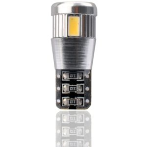 M-Tech W5W 12V T10 W2,1x9,5d LED 6xSMD5730 ΛΕΥΚΟ (ΚΑΡΦΩΤΟ CAN-BUS) 2ΤΕΜ..