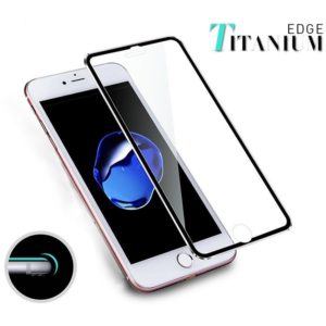 POWERTECH Tempered Glass 3D Full Face για iPhone 6 Plus, titanium, Black TGC-0096.