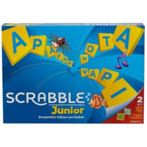 Mattel Scrabble Junior - Επιτραπέζιο (Ελληνικό) (Y9672).