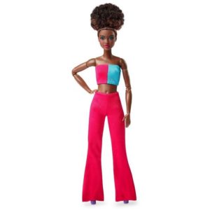 Mattel Barbie Signature Looks: Doll with Updo and Pink Pants Model # (HJW81).