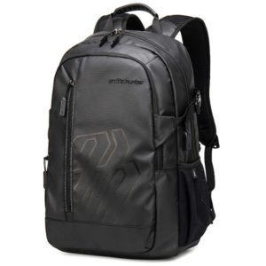 ARCTIC HUNTER τσάντα πλάτης B00387 με θήκη laptop 15.6, μαύρη B00387-BK.( 3 άτοκες δόσεις.)