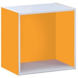 DECON Cube Kουτί Απόχρωση Πορτοκαλί 40x29x40cm Ε828,4.