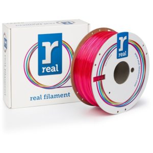 REAL PETG 3D Printer Filament - Translucent Magenta - spool of 1Kg - 1.75mm (REFPETGMAGENTA1000MM175).