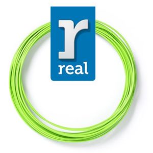 REAL PLA 3D pen filament Light Green ( 10 m / 1.75 mm ) (3DPFPLANGREEN10MM175) (REF3DPFPLANGREEN10MM175).
