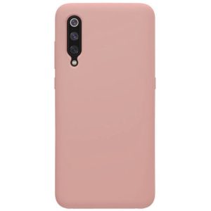 Θηκη Liquid Silicone για Xiaomi Mi 9 Ροζ. (0009095178)