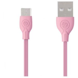 Charging Cable WK Micro Pink1m Ultra speed Pro WDC-041 WDC-004/WDC-041