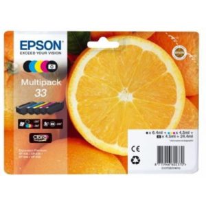 Ink Epson 33 C13T33374011 Claria Premium Multipack. C13T33374011.( 3 άτοκες δόσεις.)