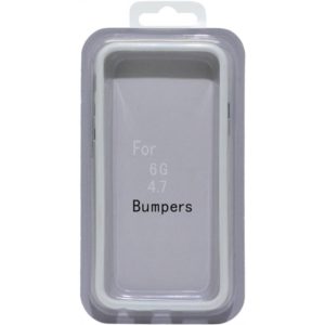 Θήκη Bumper Ancus για Apple iPhone 6/6S Λευκή.