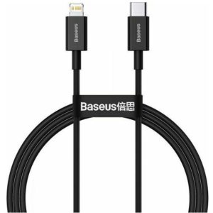 Baseus Type-C - Lightning Superior Series fast charging data cable PD 20W 1m Black (CATLYS-A01) (BASCATLYS-A01).