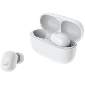 CELEBRAT earphones με θήκη φόρτισης W7, True Wireless, λευκά W7-WH.