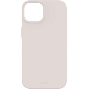 PURO Cover Silicon with microfiber inside για iPhone 14 6.1 - Ροζ