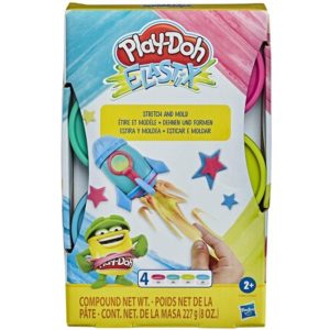 Hasbro Play-Doh Elastix: Stretch and Mold - Bright (E9864)