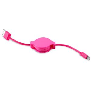 Puro Καλώδιο Φόρτισης και Μεταφοράς Δεδομένων Micro USB - Ροζ