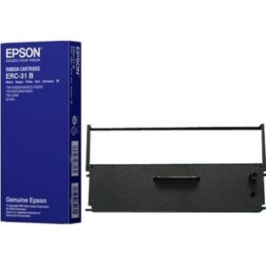 Ribbon Epson C43S015369 ERC-31B Black. C43S015369.