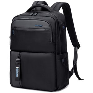 ARCTIC HUNTER τσάντα πλάτης B00477 με θήκη laptop 15.6, μαύρη B00477-BK.( 3 άτοκες δόσεις.)