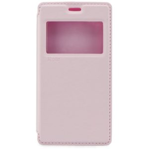 Roar Noble View wallet Book case for Apple iphone 7/8 plus - Pink.