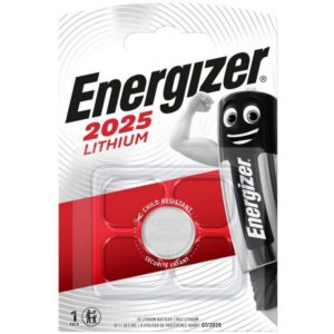 Buttoncell Lithium Energizer CR2025 Τεμ. 1.