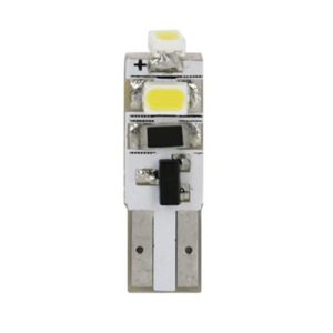 Lampa T5 10-30V W2x4,6d 22lm (ΚΑΡΦΩΤΟ) Λευκό Διάθλασης HYPER-LED3 BLISTER 2τεμ..
