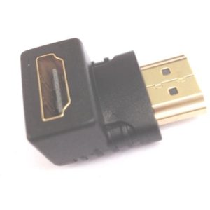 HDMI adapter M/F 90 degree Aculine AD-028 AD028