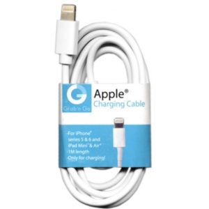 Καλωδιο Φορτισης & Data GNG Για iPhone Lightning Ασπρο 1m. (GNG107)