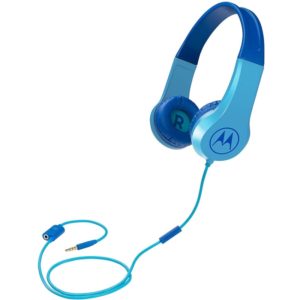 Motorola SQUADS 200 Blue Οn ear παιδικά ακουστικά Hands Free με splitter.